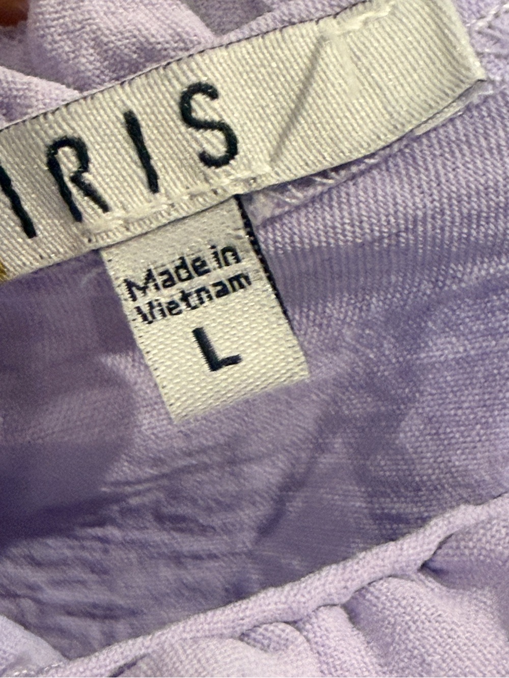 iris Lilac Ruffled Mini Dress - Picture 8 of 8